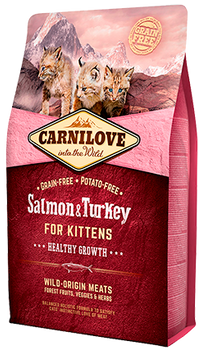 Carnilove Kitten-Salmon & Turkey Healthy Growth