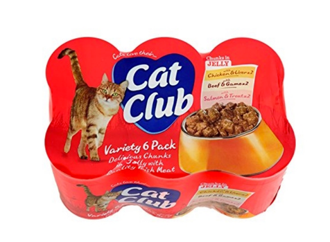 Portadown Pet Foodbank Cat Club Tins 12pk