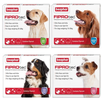 Beaphar FIPROtec® Dog- Flea & Tick Spot on Solution