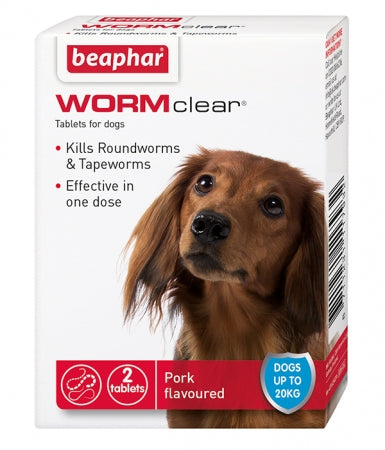 Beaphar WORMclear - Vet strength wormer for Dogs